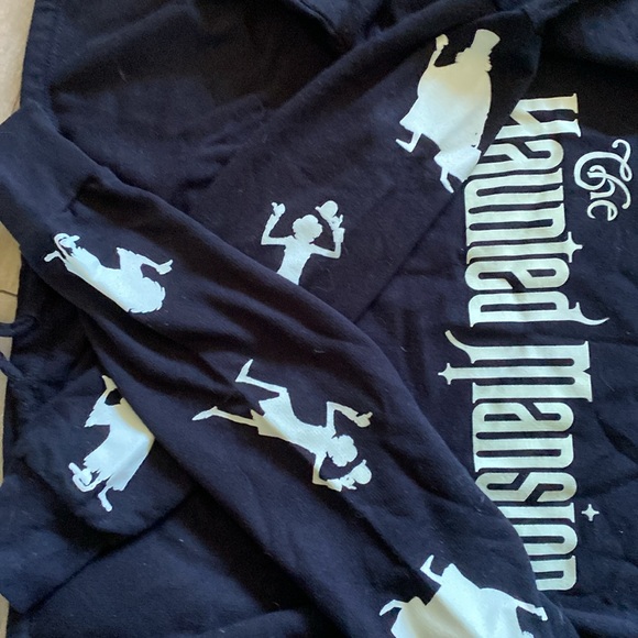 DISNEY HER UNIVERSE HAUNTED MANSION glow in the dark ghost hitchhiking sweater - Picture 4 of 4